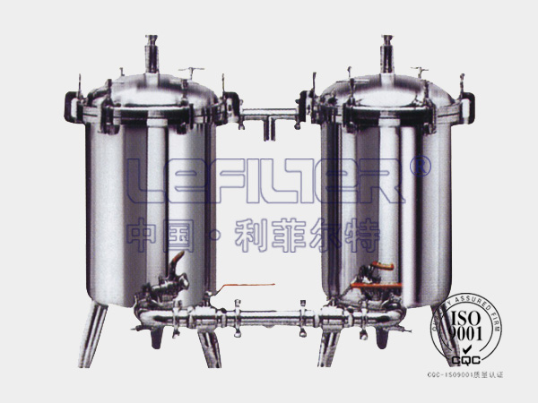 水處理RO不銹鋼雙聯(lián)袋式過濾器